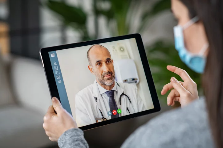 Telehealth patient. Telecardiology saw a major boost with during the COVID and many health systems now want to keep this care delivery tool post-pandemic.