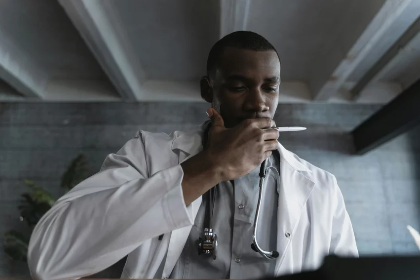 Pensive Doctor